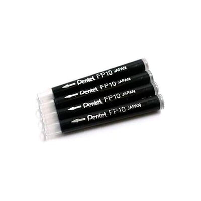 Pentel Spare Part Brush FP10 Pack 4 GFPK3 Black — image 1