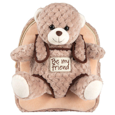 Perletti Backpack With Plush Toy Removable Oso Milly. Dimensions 26X21X8 Cm — image 1