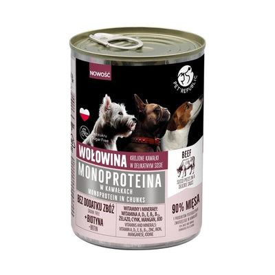 Pet Republic Monoprotein Beef - Comida Húmeda Perros - 400G — image 1