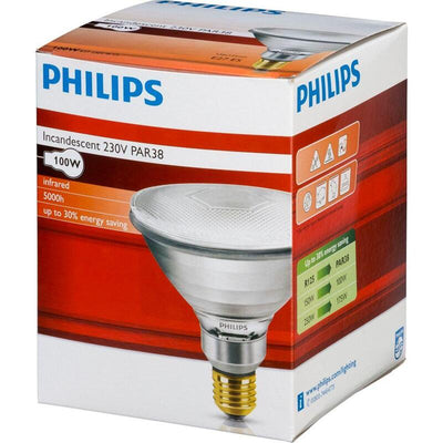 Philips Infrared Lamp PAR38 Ir 100W E27 230V Cl — image 1