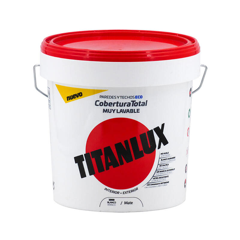 Pintura Plástica Washable Mateblanco, Interior-exterior 750ML
