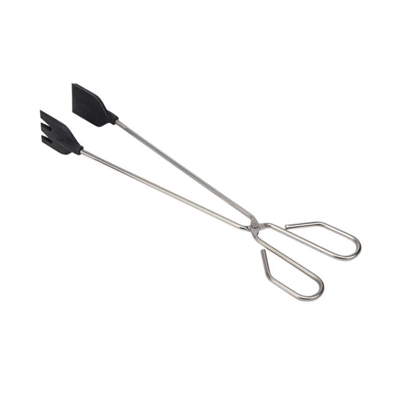 Pinzas Kitchen With Shovel Silicone/Inox. 35CM