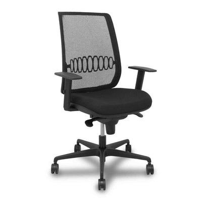 Piqueras And Crespo Chair Alares Sincro Mesh Black Bali Black Arm Adjustable — image 1