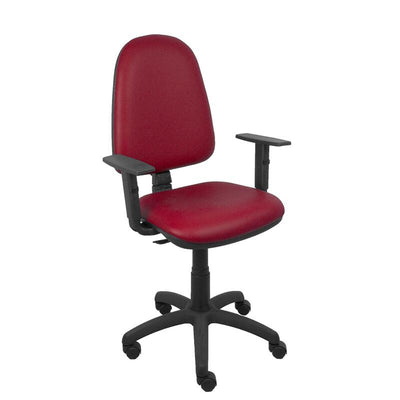Piqueras And Crespo Chair Aýna Similpiel Granate Arms Regulables — image 1