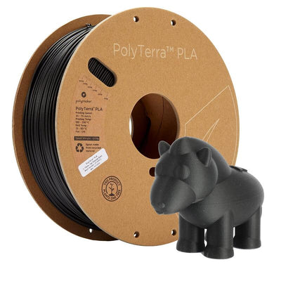 Pla 1,75MM Charcoal Black 1KG — image 1