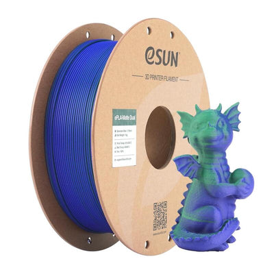 Pla Matte Dual 1,75MM Green Blue 1KG — image 1