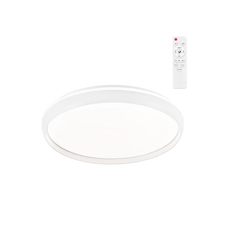 Plafón LED Circular, Charly, 46W, 3CCT, 5060 Lm, White Ø40 X 7CM