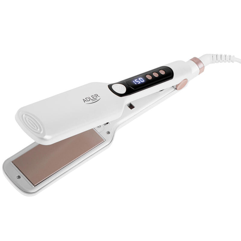 Adler Straightener Hair Ad 2325 - Ancha ( With Control Temperatura), White