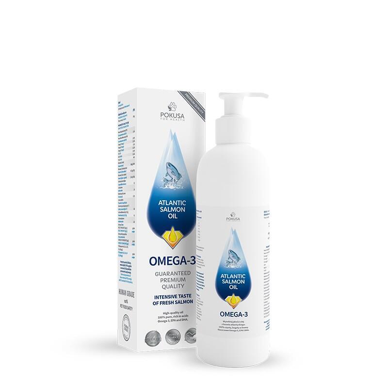 Pokusa Rawdietline Atlantic Salmon Oil - Suplementos Perros And Gatos - 300ML