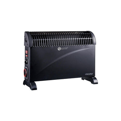 Mesko Radiator Ms 7741B Convector Heater With Timer And Turbo Fan, 3 Heating Powers: 750W-1250W-2000W, Black — image 1