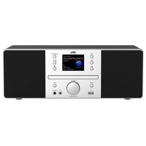 JVC Radio RD-E874B Black — image 1