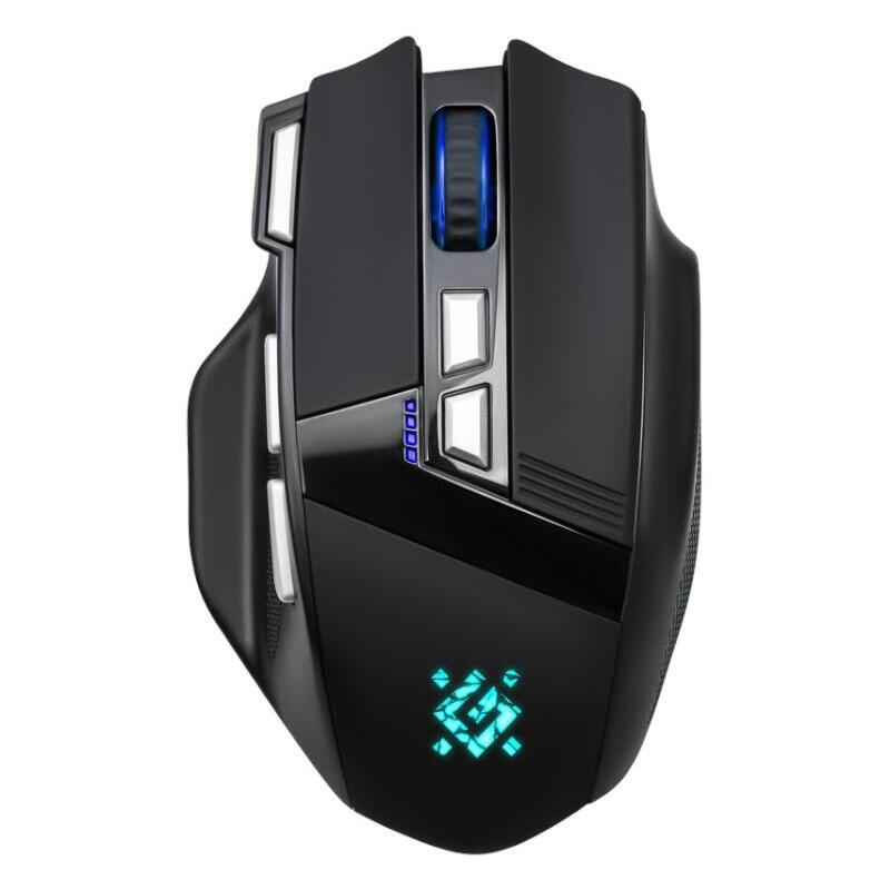 Mouse Gaming Wireless Knight GM-885 3200DPI 8P Black