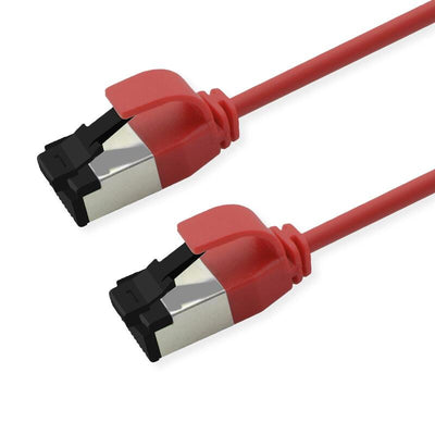 Roline S FTP Network Cable KAT.8.1, Slim, PoE, Red 1,5M — image 1