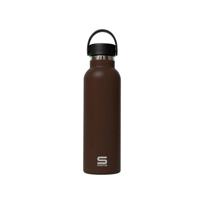 Safta Bottle Thermos 600ML - Steel Inoxidable - Handle Top - Brown — image 1