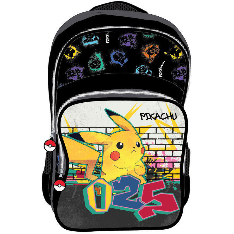 Safta Backpack Adaptable Carro Pokemon 1617 Picachu