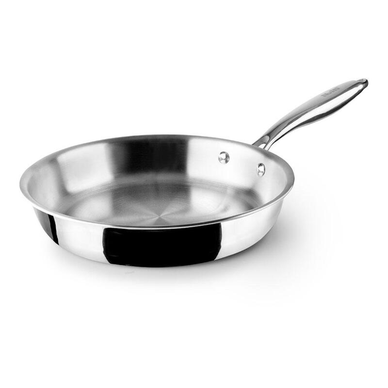 Frying Pan Triply Natural (inox/Alum/Inox) Ø16CM