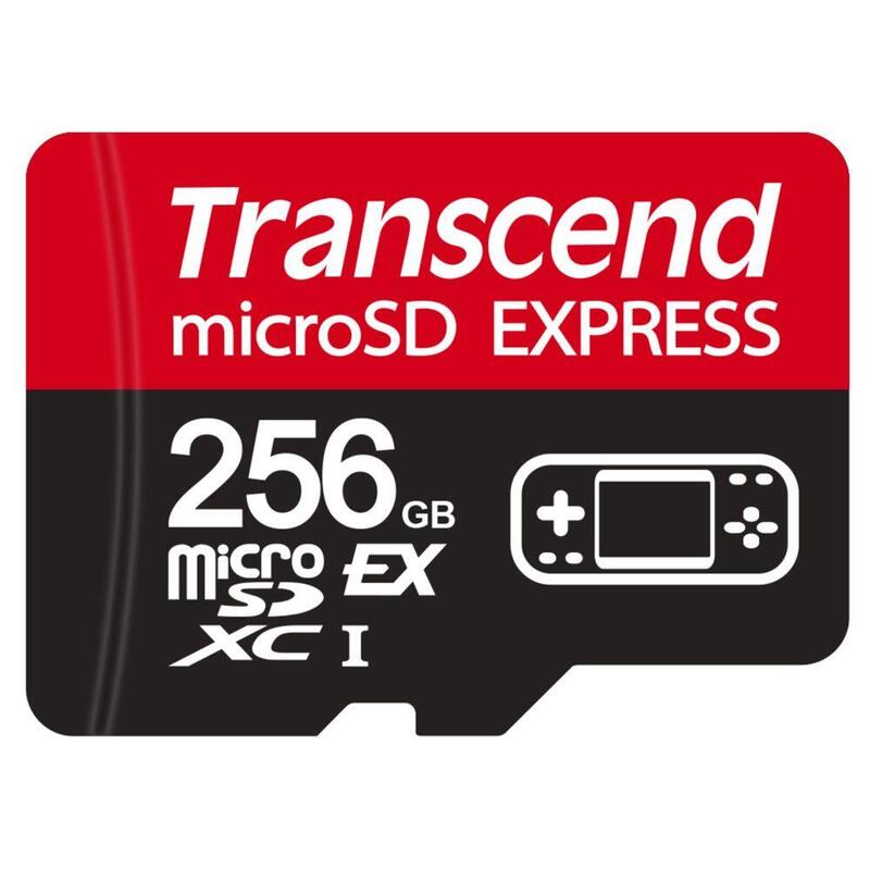 Transcend SD microSD Tarjeta 256GB Sd-express PCIE USD710S