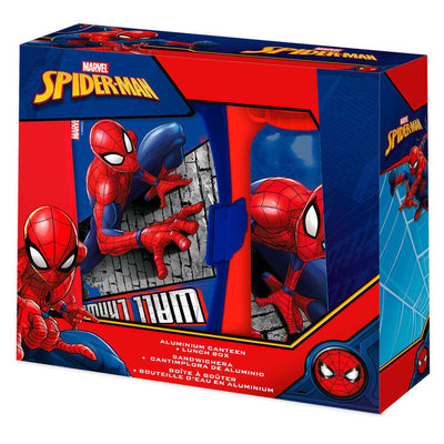 Set Cantimplora + Sandwichera Spiderman Marvel 500ML — image 1