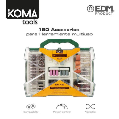 Koma Tools Set Of 150 Accesorios Mini Tool Multiusos Rotativa Ref: 08709 — image 1