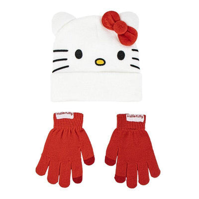 Set Gorro And Gloves Hello Kitty — image 1
