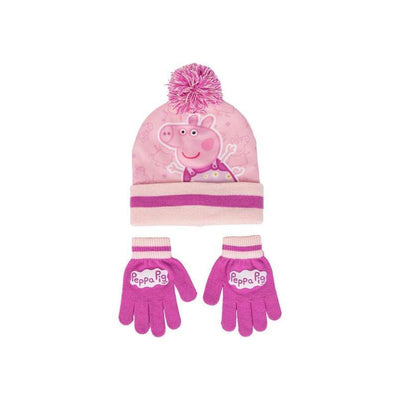 Set Gorro And Gloves Peppa Pig — image 1
