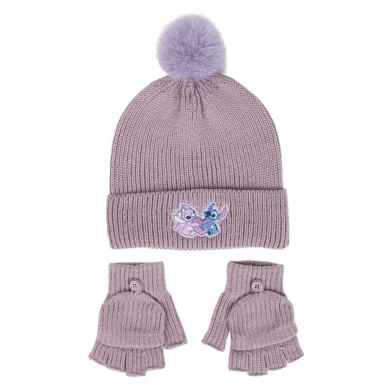 Set Gorro And Gloves Stitch Disney