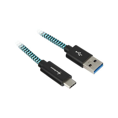 Sharkoon Cable Connector USB a 3.2 Connector USB-C (alu + Trenza) 4,04495E + 12 — image 1