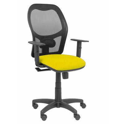 Chair Alocen Mesh Black Asiento Bali Yellow Bra — image 1