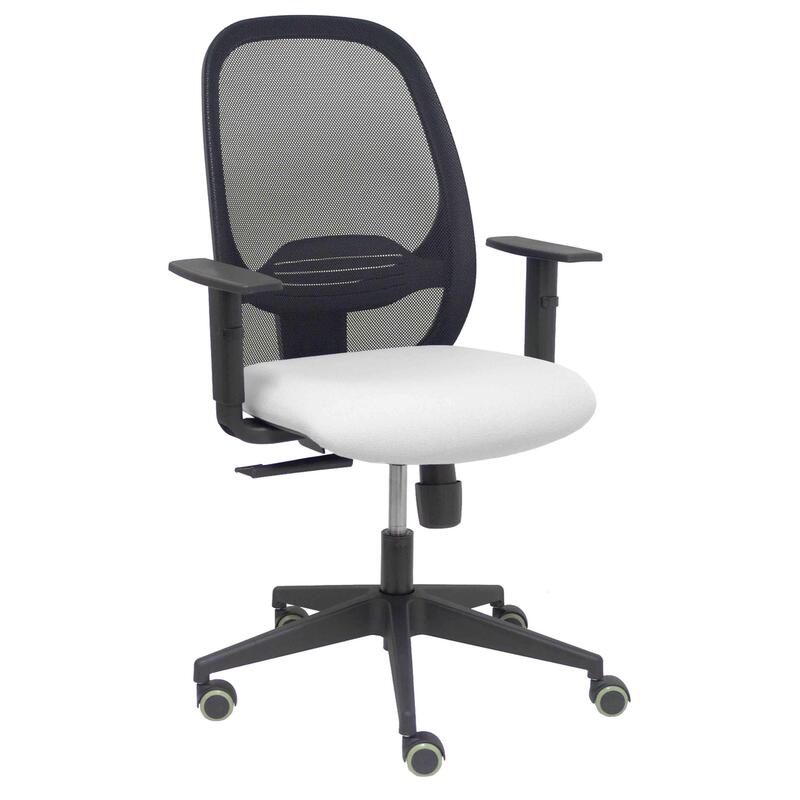 Chair Cilanco Black Mesh Black Asiento Bali Blanc