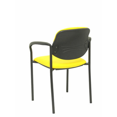Chair Fixed Villalgordo Bali Yellow Chasis Black — image 1