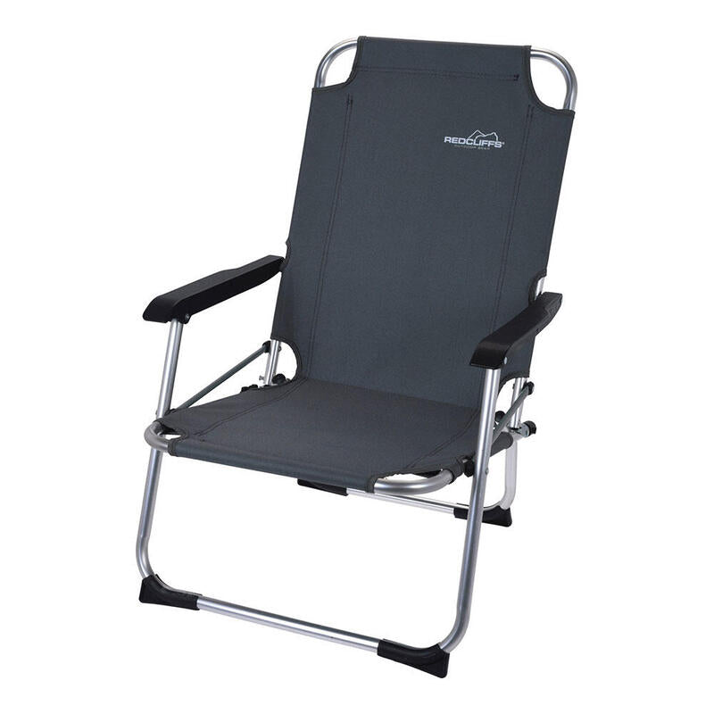 Chair Foldable Aluminium Colour Grey 45X54X76CM