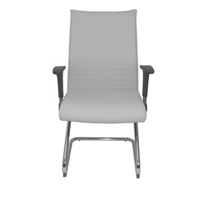 Sillón Albacete Confidente Patín Similpiel White — image 1
