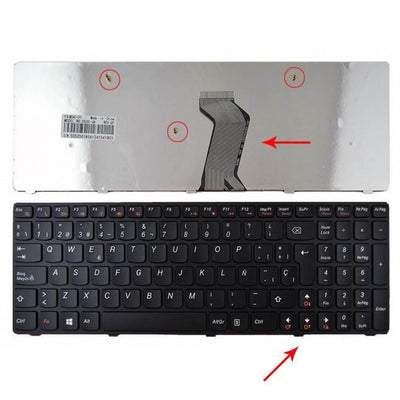 Keyboard Laptop Lenovo G400 G500 G505 G510 G700 G710 25211053 — image 1