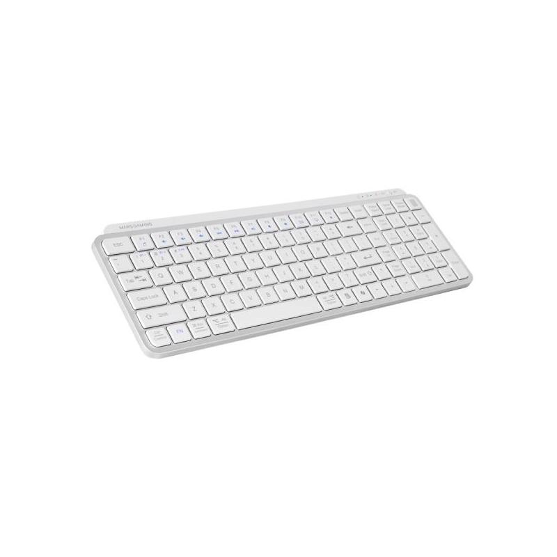 Mars Gaming Keyboard Wireless Bluetooth Mksilenkeyswfr Copilot 200H French White