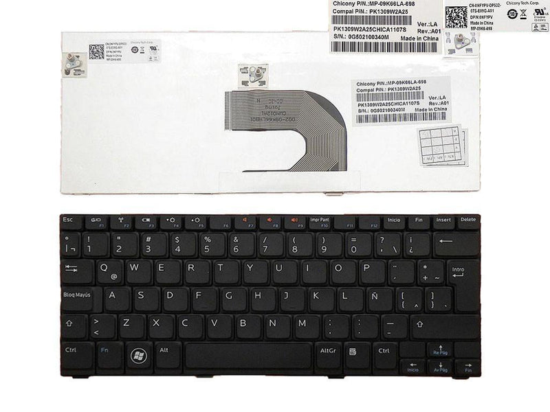 Keyboard Laptop Dell Inspiron Mini 10 1012 1018