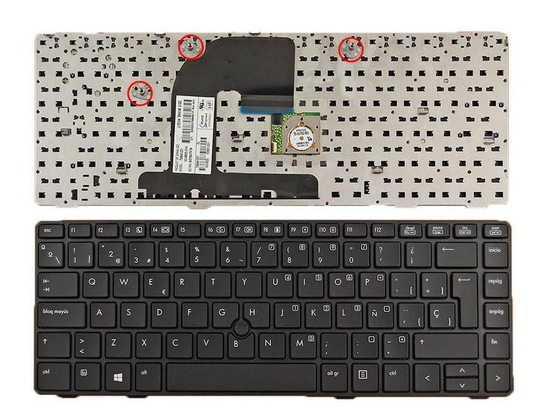 Keyboard Laptop HP Elitebook 8460P With Pointstick 700945-DD1, 702651-DD1