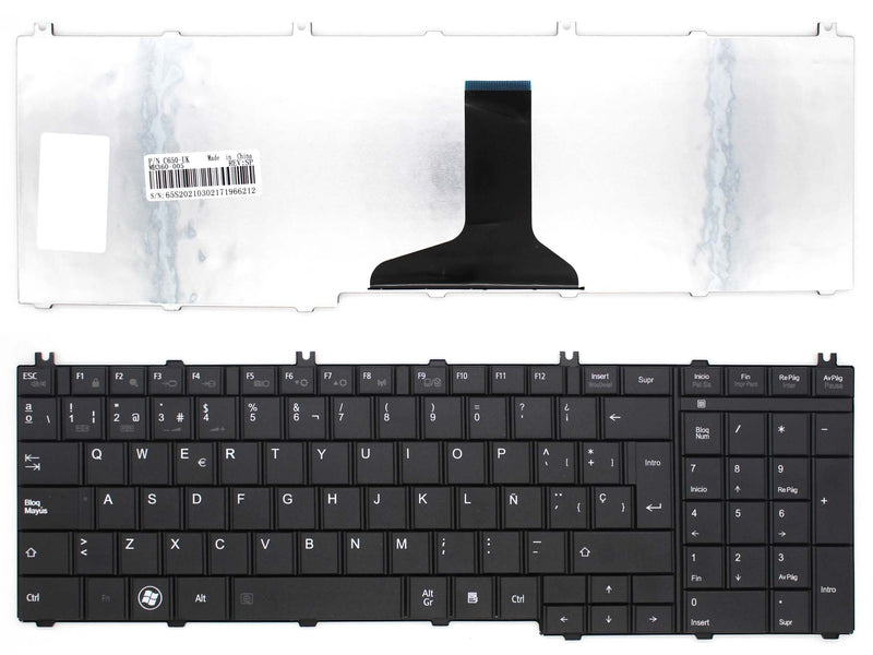 Keyboard Laptop Toshiba Satellite L655-1CD L655-1E9 L655-1JV
