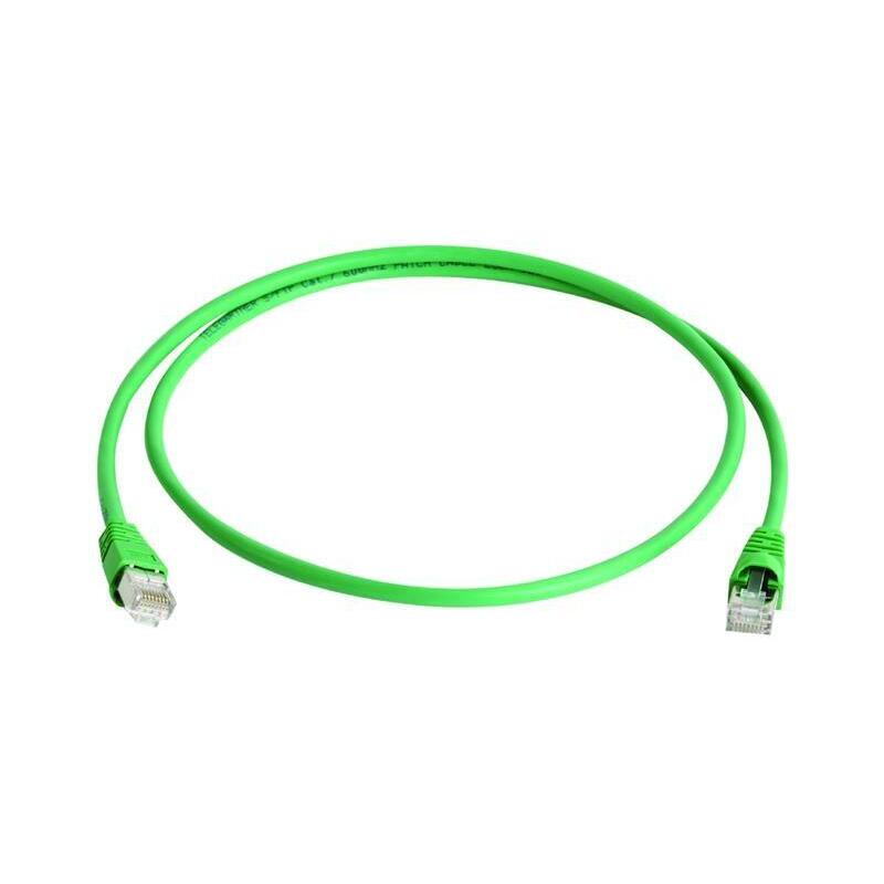 Telegärtner Network Cable SFTP CAT.6A Green 2,0M