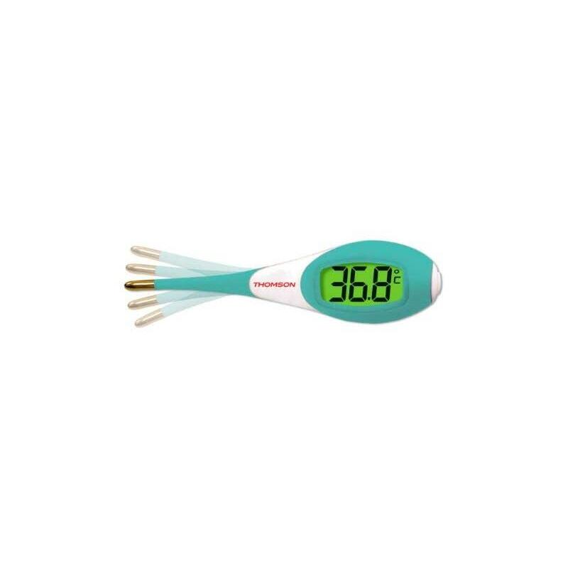 Thomson Jumbo Digital Thermometer - Punta Flexible - Aviso Acustico - Green