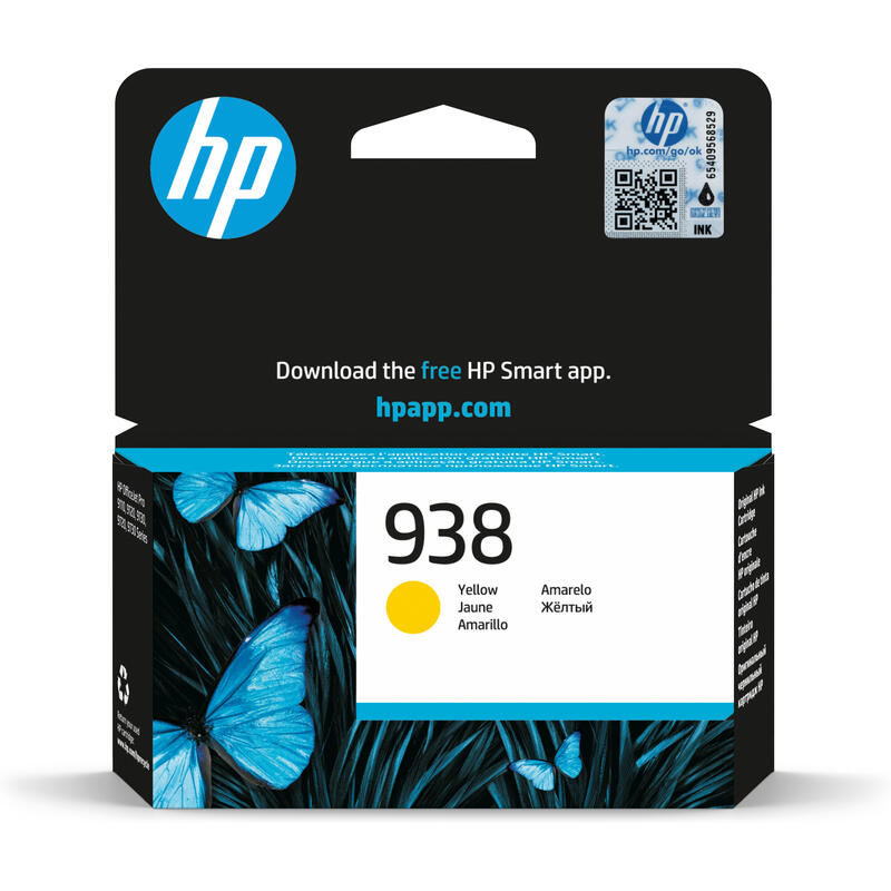 HP Ink 4S6X7PE / HP 938 Yellow