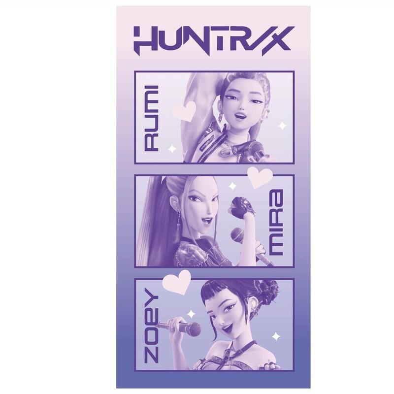 Towel Huntrix Kpop Demon Hunters Microfibra