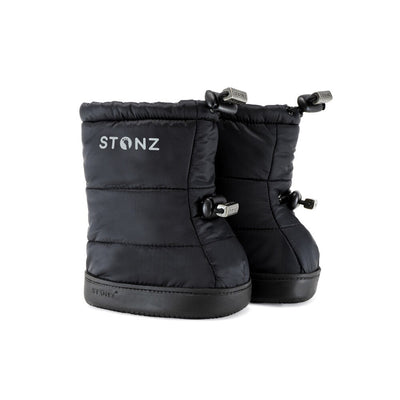Toddler Puffer Booties - Black