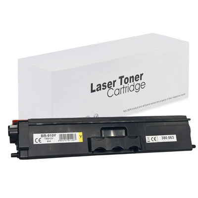 Toner Brother TN910Y Yellow 9000 Páginas Neutral Box — image 1