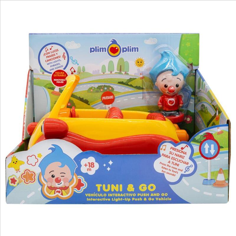 Vehiculo Interactivo Tuni & Plim Push Y Go