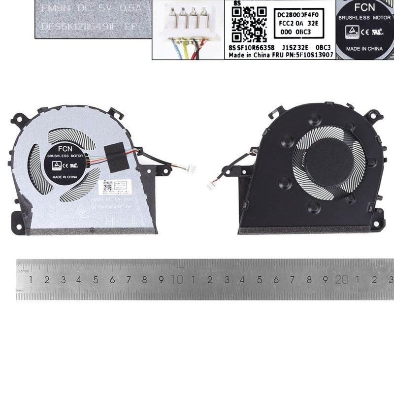 CPU Cooler Lenovo Ideapad S145-14IKB Series DC28000F4F0 Laptop
