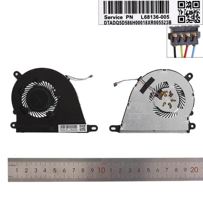 CPU Cooler Laptop HP Pavilion 15-DY 15-DY1024 14-DQ 14S-FQ 14S-DQ 15S-FQ 15S-EQ 340S G7 — image 1