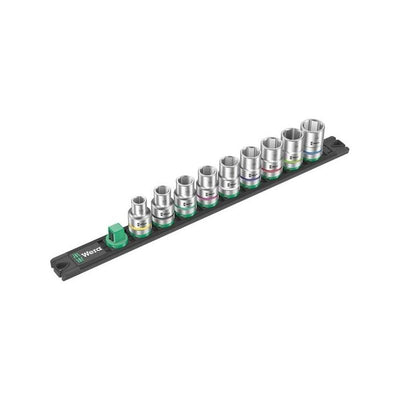 Wera Set Of Glasses Strip Magnética C 4 Zyklop 1/2 Black/Green 9 Pieces — image 1