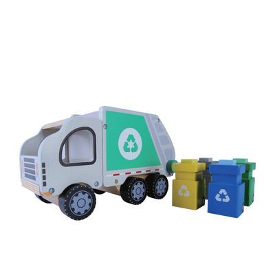 Wooden Garbage Truck