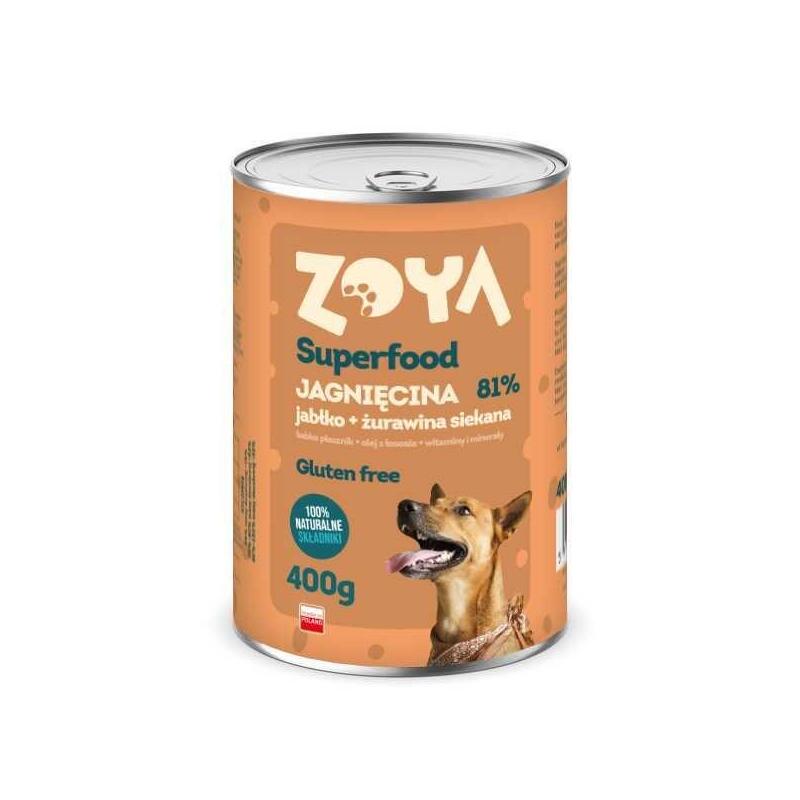 Zoya Superfood Lamb - Comida Húmeda Perros - 400G